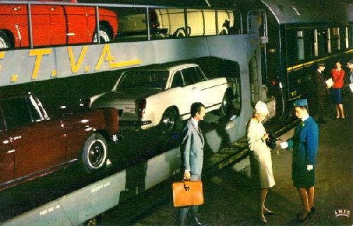 TRAIN AUTO COUCHETTE